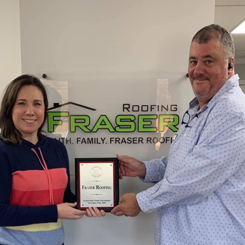 fraser roofing giving back to their community